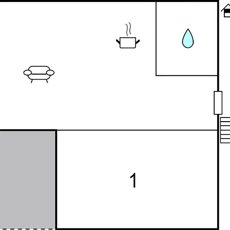 1 Bedroom Lovely In *