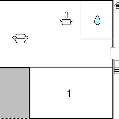 1 Bedroom Lovely In 아파트